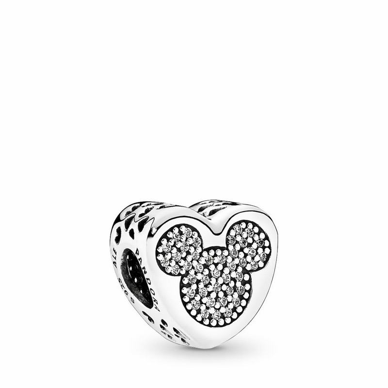 Pandora Australia Disney Mickey & Minnie True Love Charm - Sterling Silver | MFNSVZ864